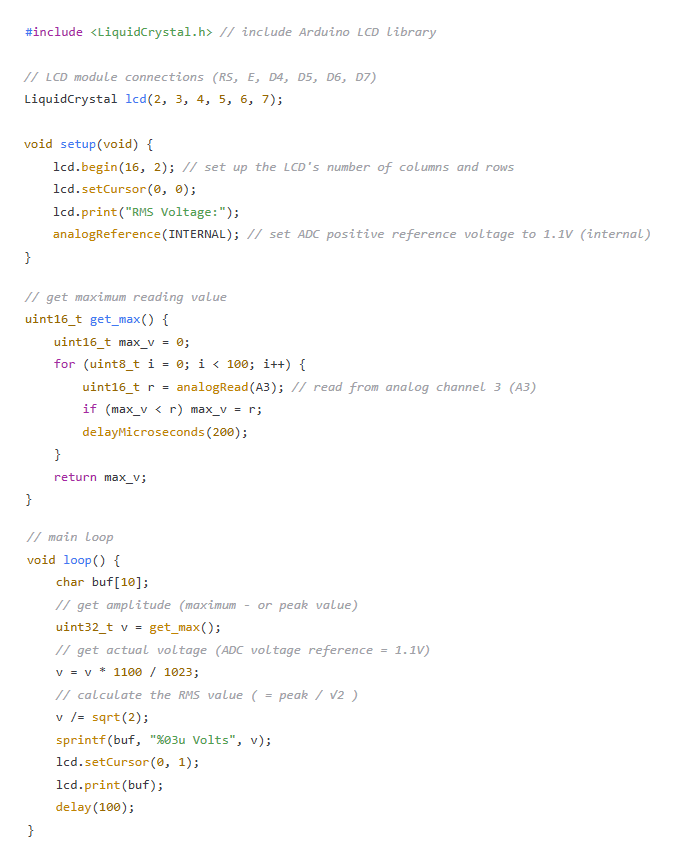 Arduino Code
