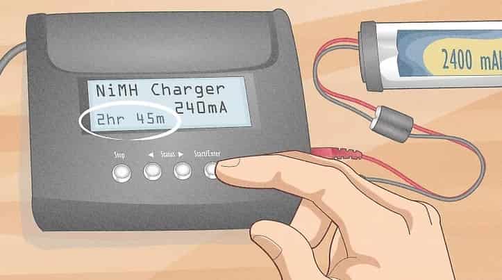 Use a timer charger at C/3.33