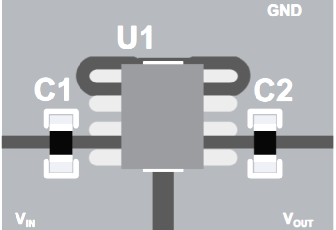 78L05 Layout