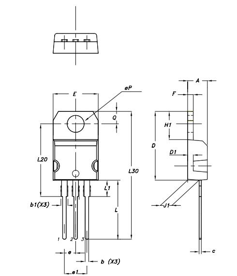 IRF630 Package