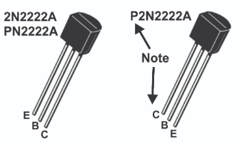 2N2222A and 2N2222