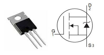 IRF1405 Pinout