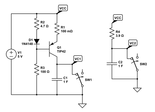 NTC Thermistor Threshold Switching Circuit