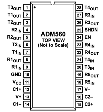 [IMAGE OF PINOUT]
