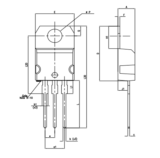 LM7809 2D Model