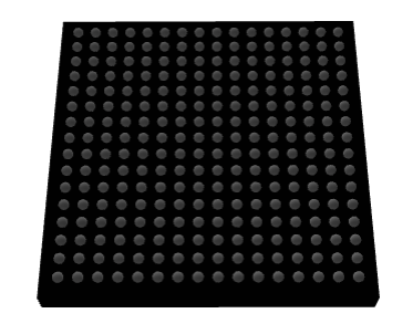 EPM3256AFC256-7 3D Model