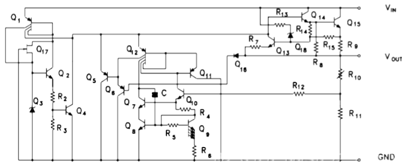 78L05 Schematic Diagram